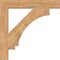 Ekena Millwork Imperial Block Smooth Bracket, Western Red Cedar, 3 1/2"W x 26"D x 26"H BKT04X26X26IMP05SWR - alternate 3